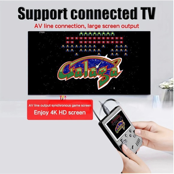 New Retro Handheld Game System with 400 Classic Games inside. Pocket gam… - Picture 6 of 8